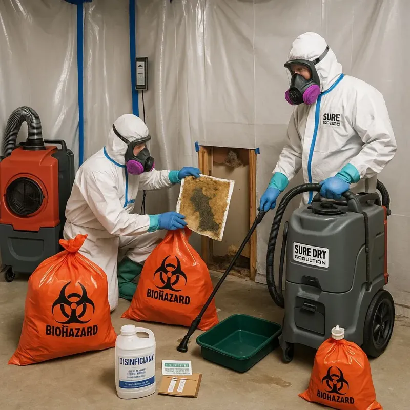Contaminated Water Handling Protocols process in Williston, SC
