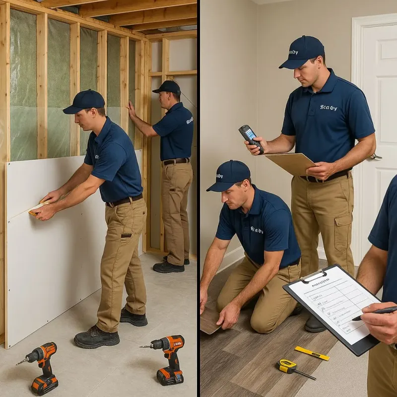 Repairs and Reconstruction process in Williston, SC