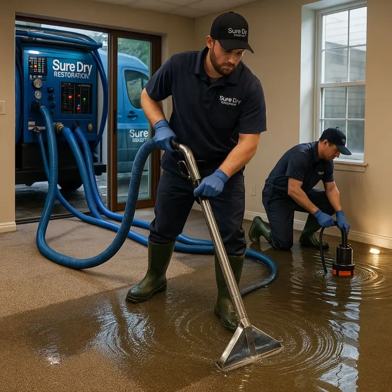 Water Extraction and Removal process in Williston, SC